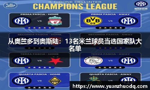 从奥兰多到奥斯陆：13名米兰球员当选国家队大名单